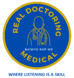 the real doctoring logo